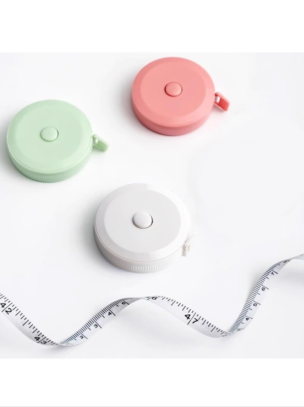 MINI MEASURE TAPE (Pick 2💗 💚🤍 Color) - Picture 6 of 8